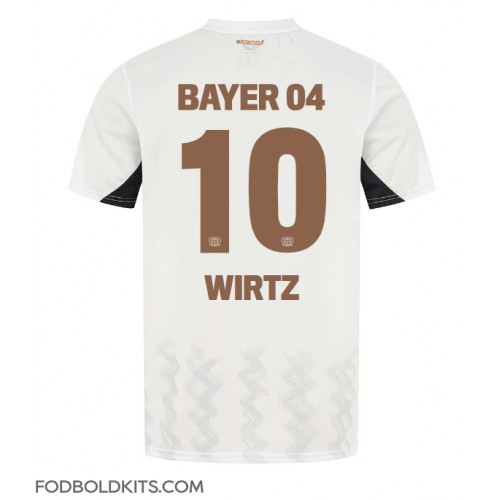 Bayer Leverkusen Florian Wirtz #10 Udebanetrøje 2024-25 Kortærmet